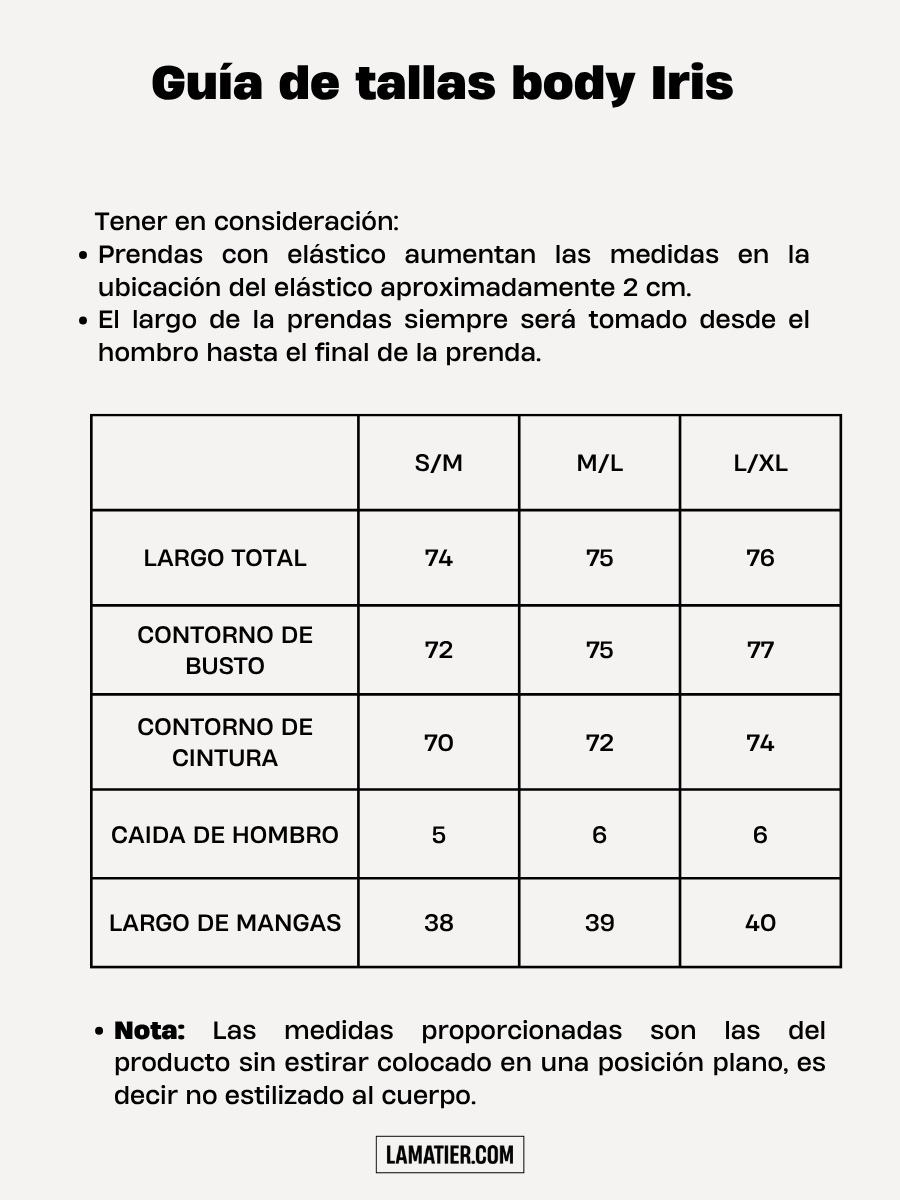 Body Iris Blanco