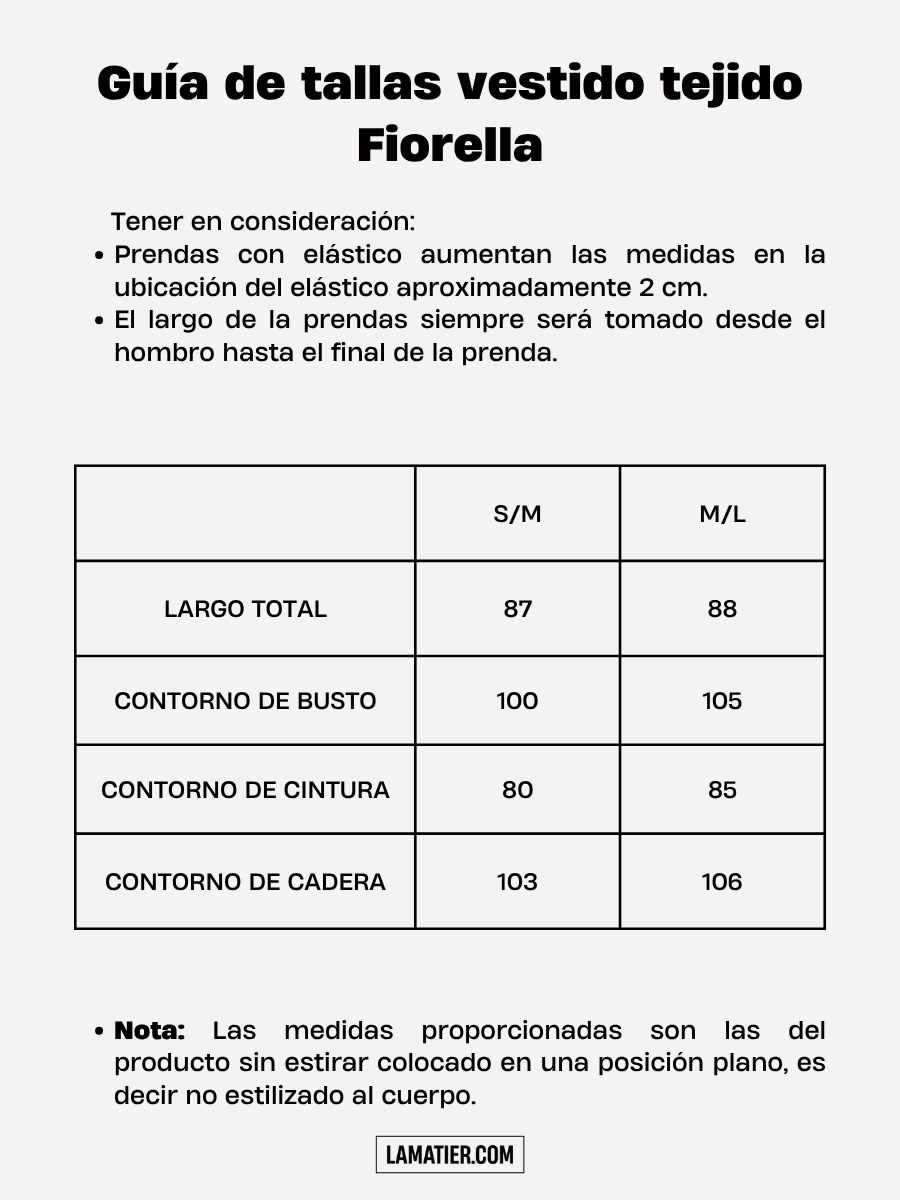 Vestido Tejido Liz Beige