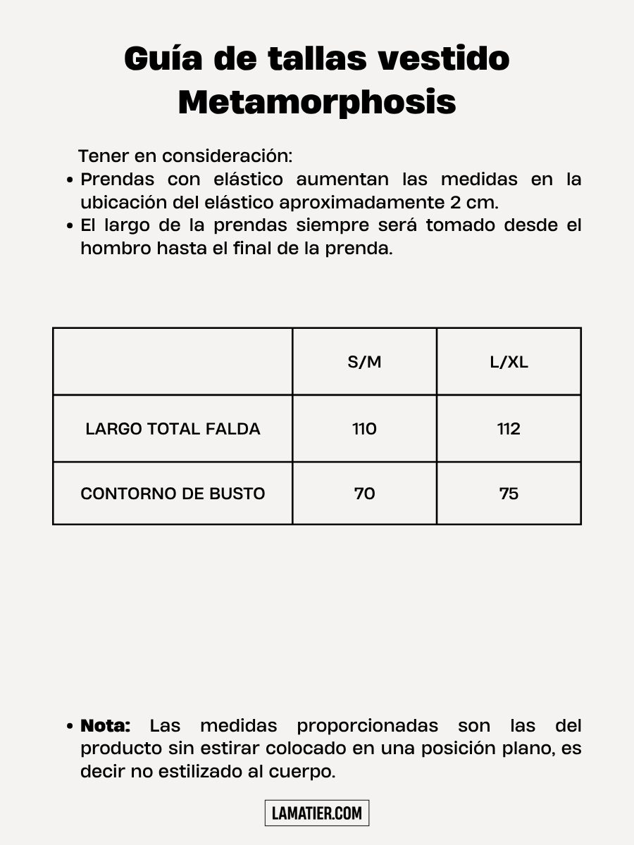Vestido Metamorphosis Negro
