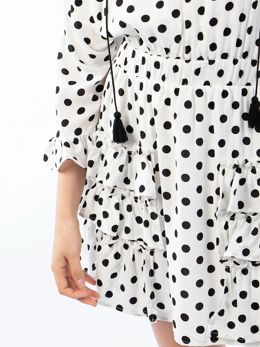 Vestido Corto Alma Polka