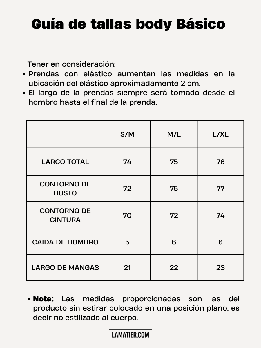 Body Básico Manga Corta Acero
