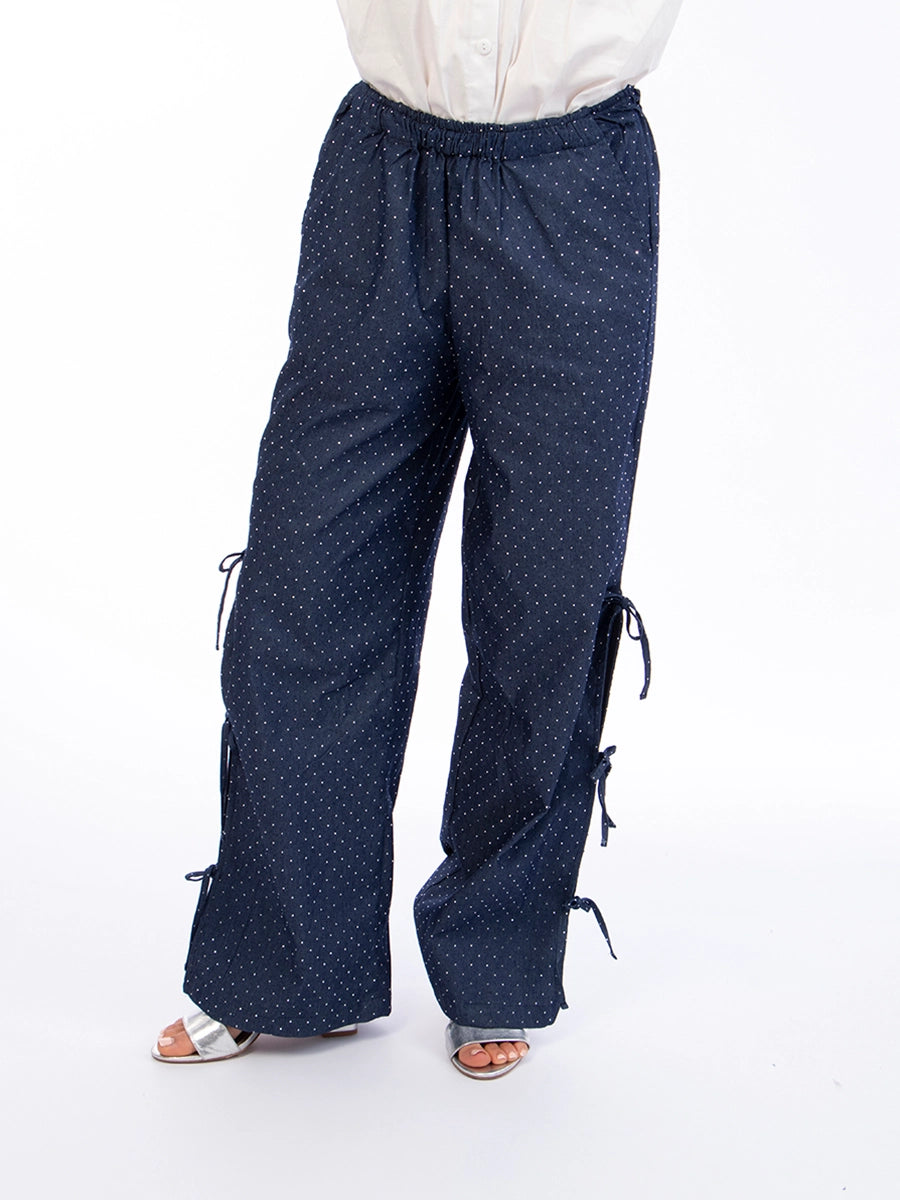 Pantalón Letty  Chambray de Brillos