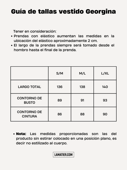 Vestido Georgina Negro