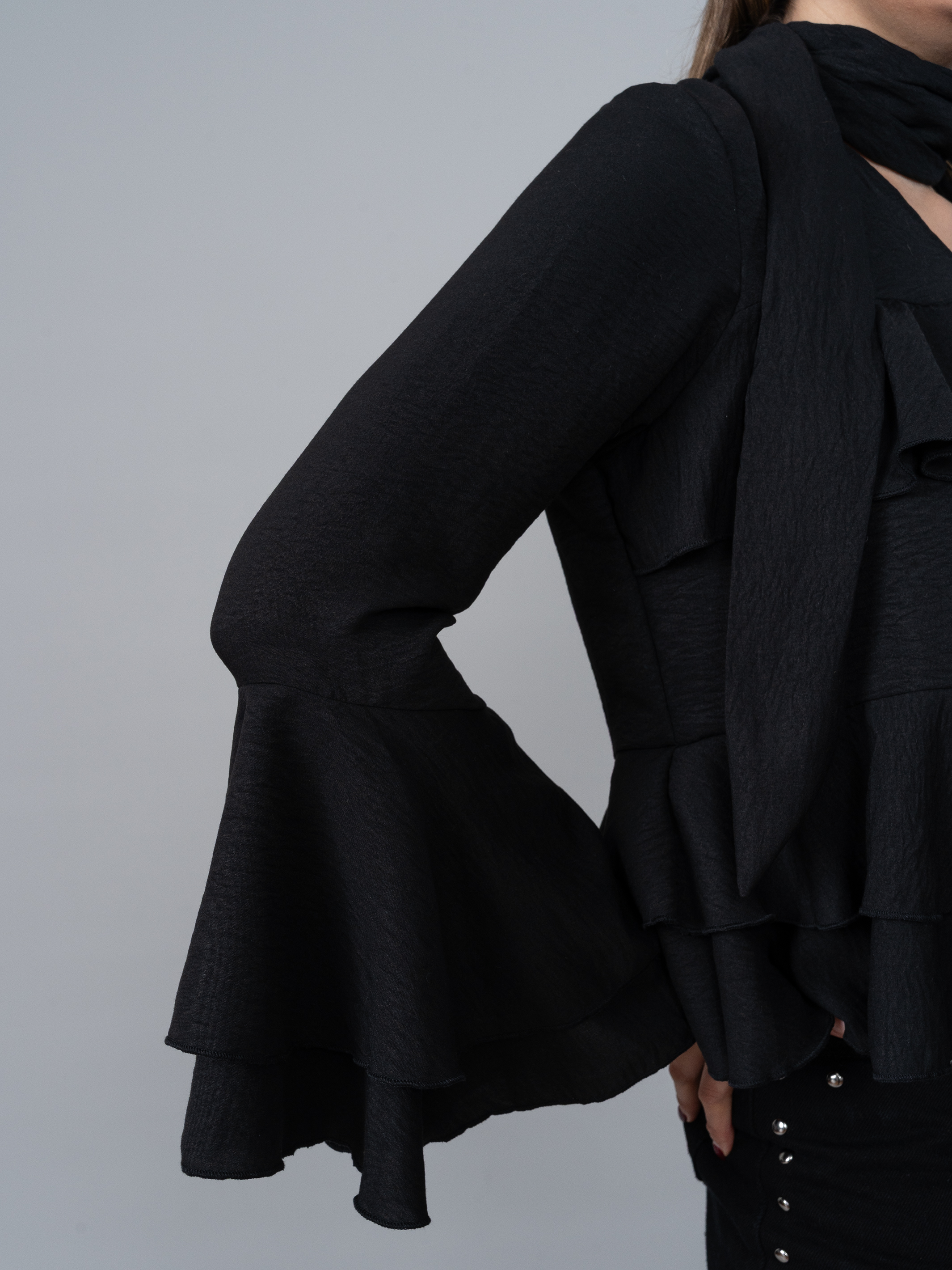 Blusa Boho Negro