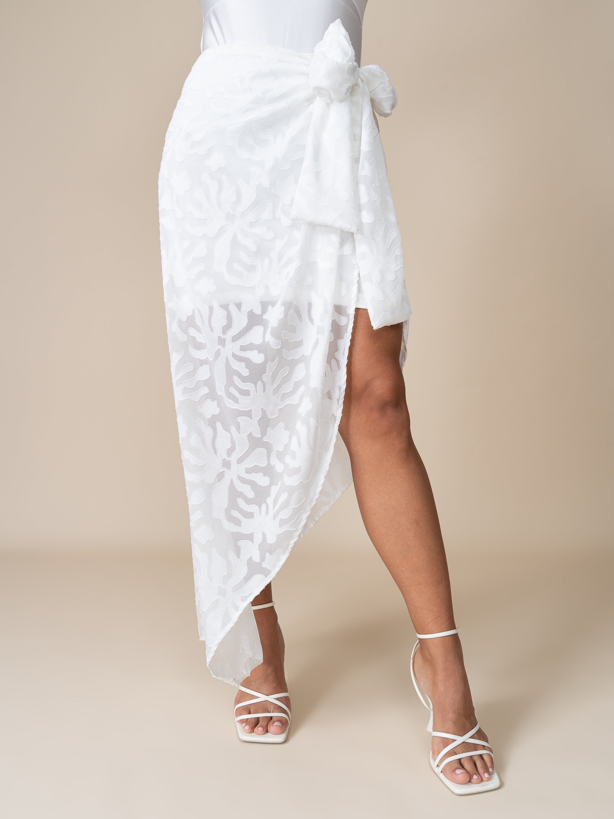 Falda  Amelia Blanca