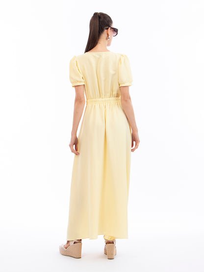 Vestido Helena Polka Amarillo