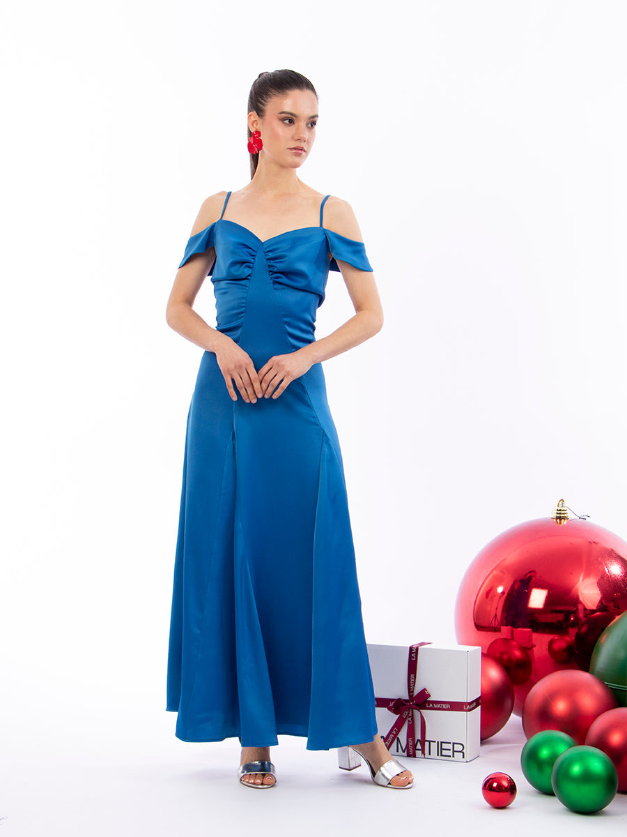 Vestido Georgina Azul