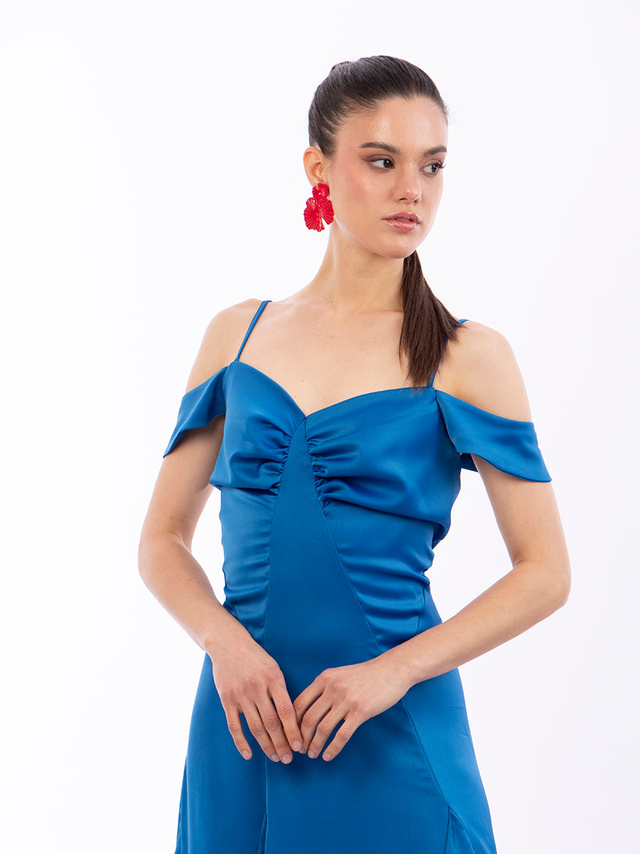 Vestido Georgina Azul