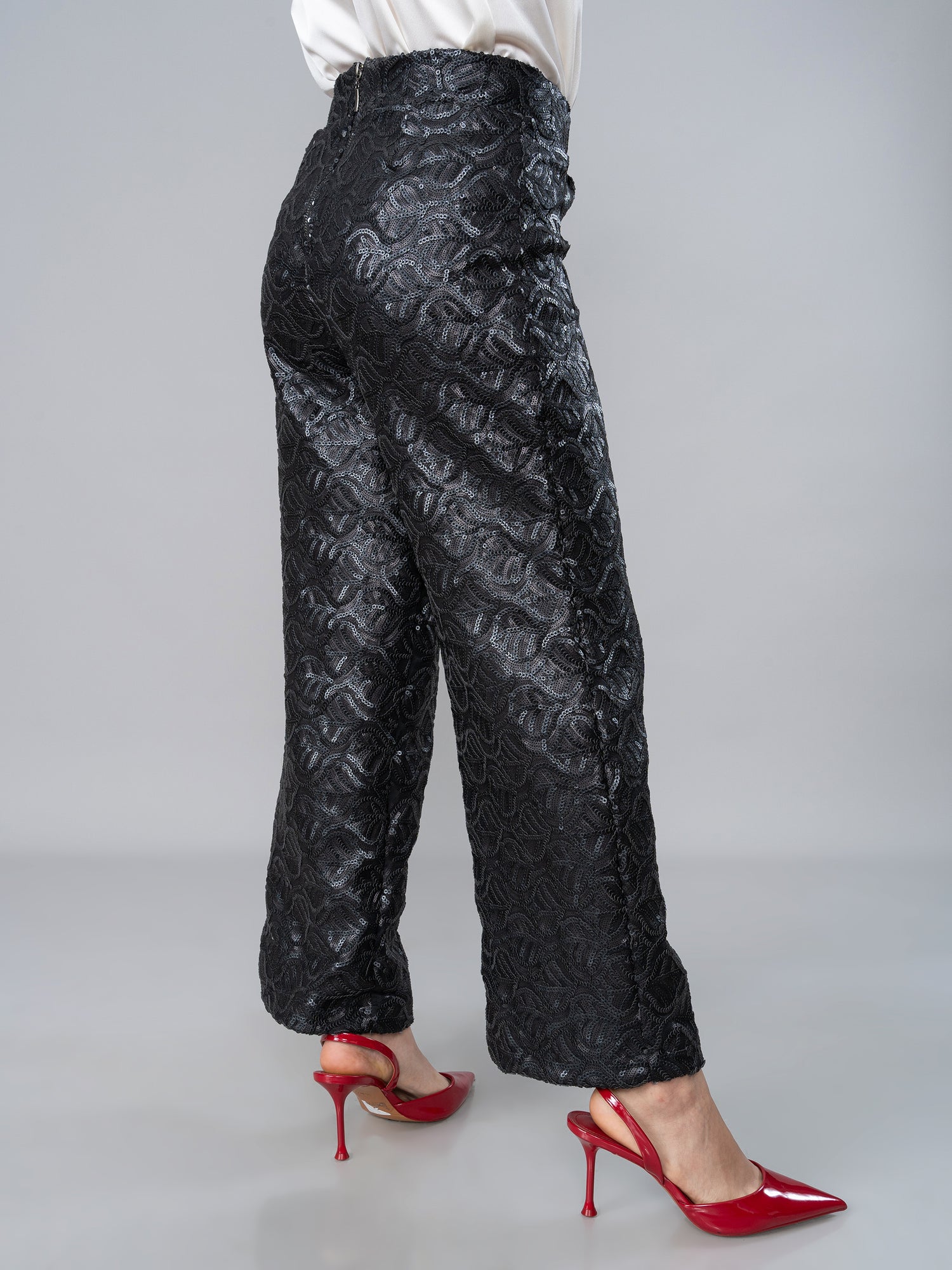 Pantalón de Lentejuelas Negro