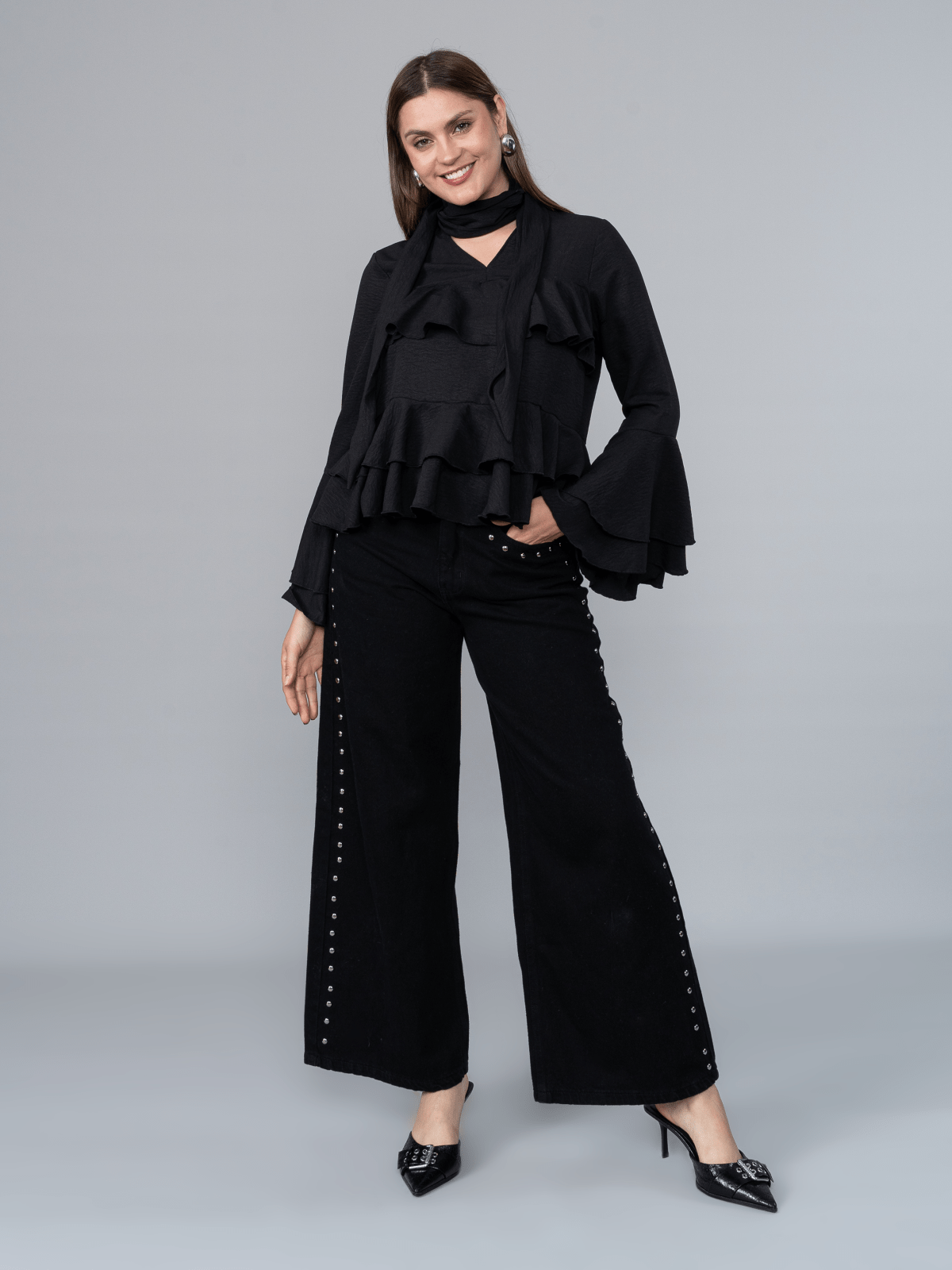 Blusa Boho Negro - Blusa de La Matier