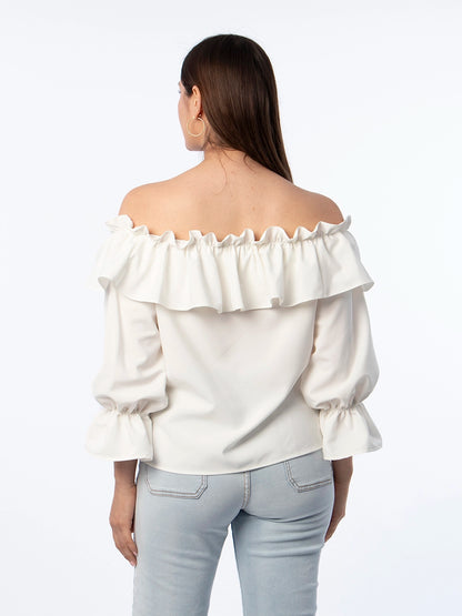 Blusa Lorena Blanca