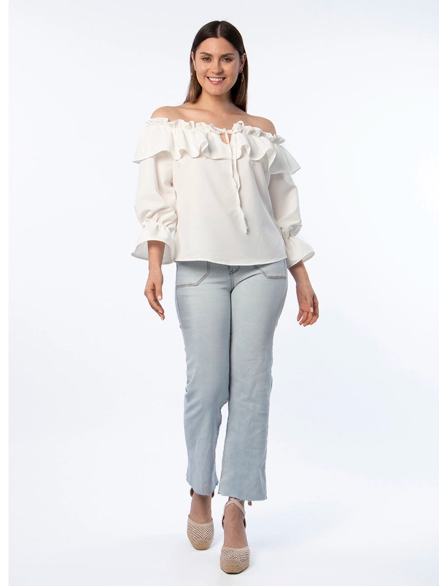 Blusa Lorena Blanca