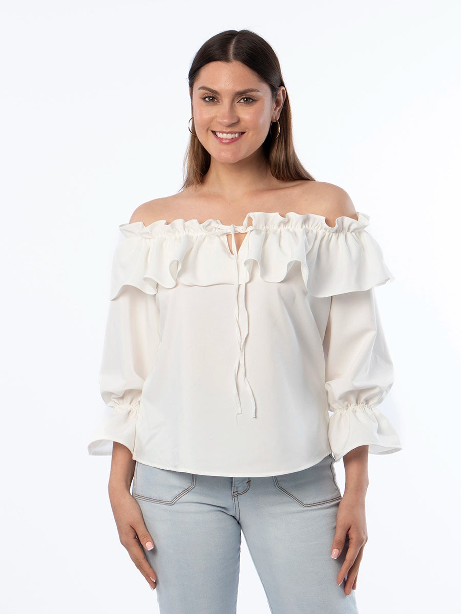 Blusa Lorena Blanca