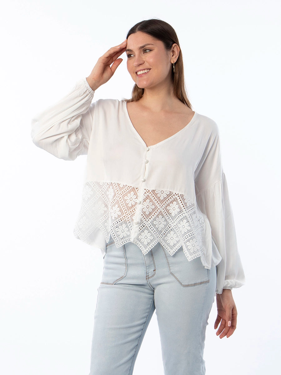 Blusa Martina Blanca