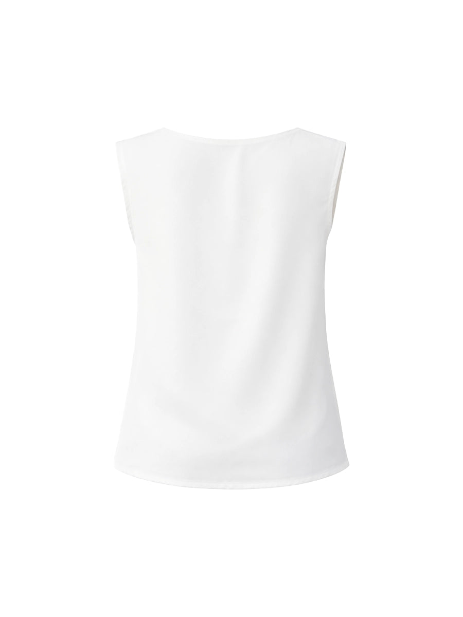 Blusa Básica Perla sin Mangas