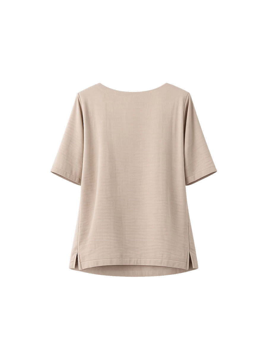 Blusa Básica en Beige