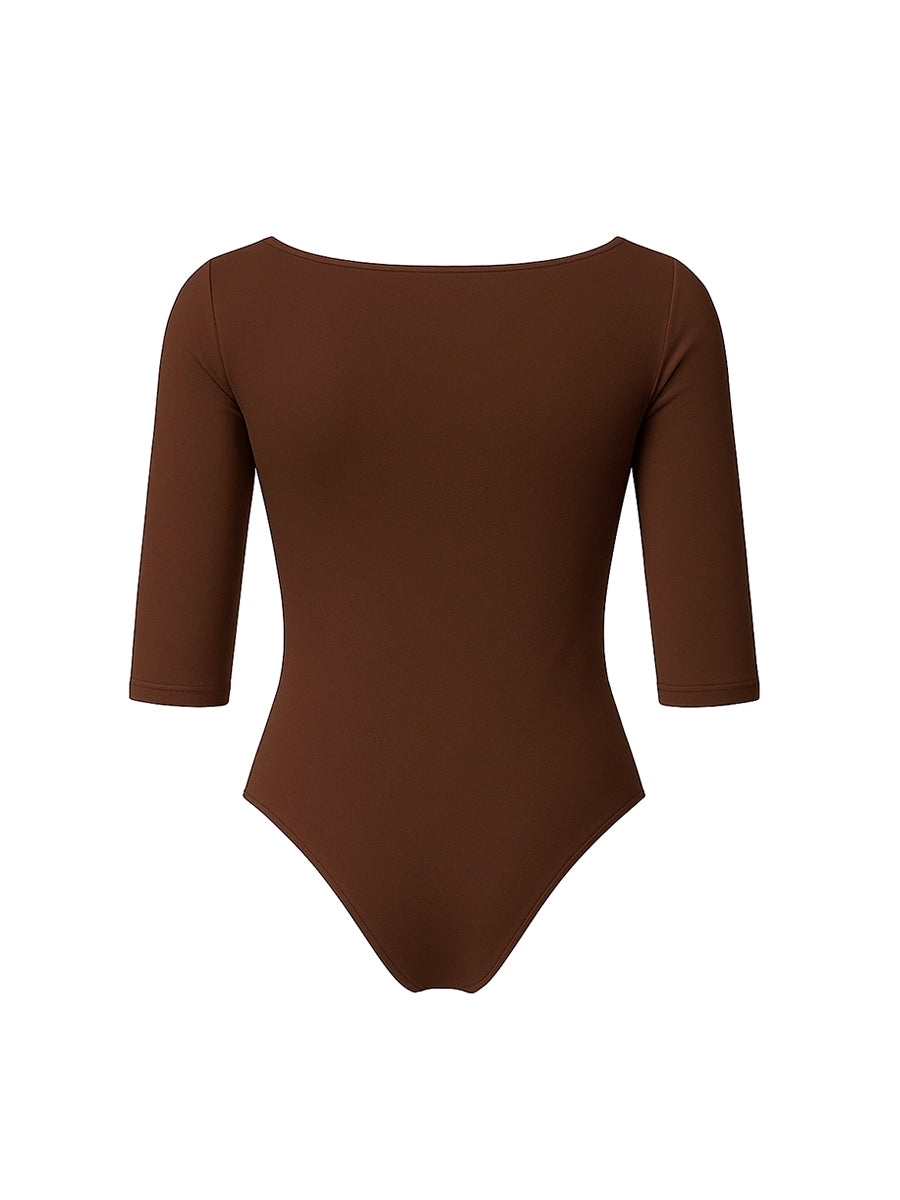 Body Básico Marrón
