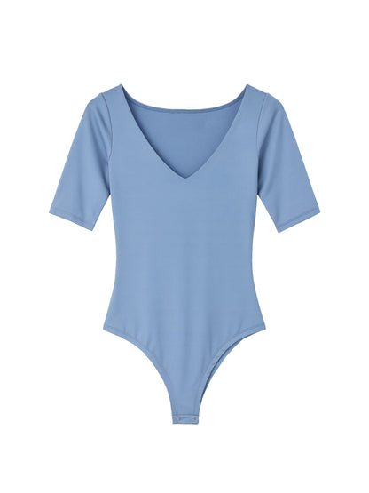 Body Básico Manga Corta Acero