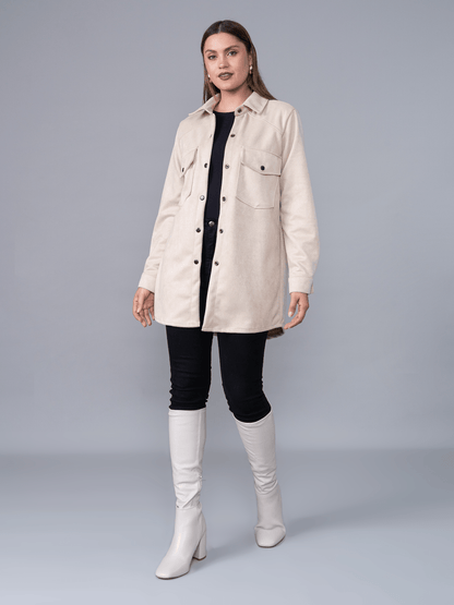 Camisaco Helen Beige - Camisaco de La Matier