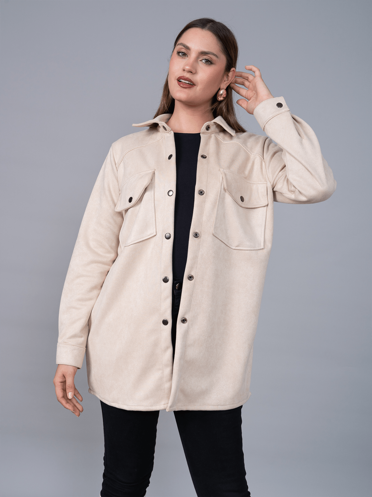 Camisaco Helen Beige - Camisaco de La Matier
