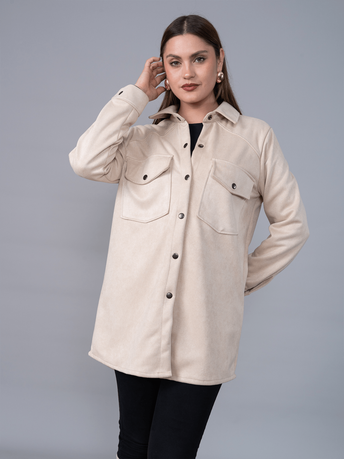 Camisaco Helen Beige - Camisaco de La Matier