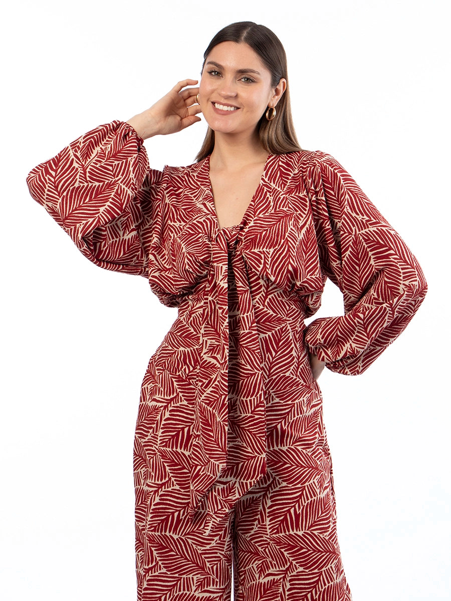 Enterizo Arantza Terracota