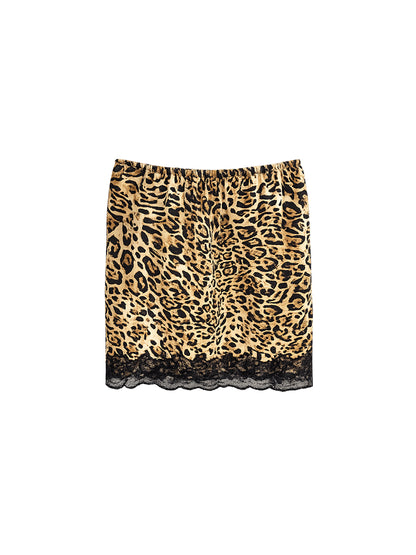 Falda Corta Animal Print