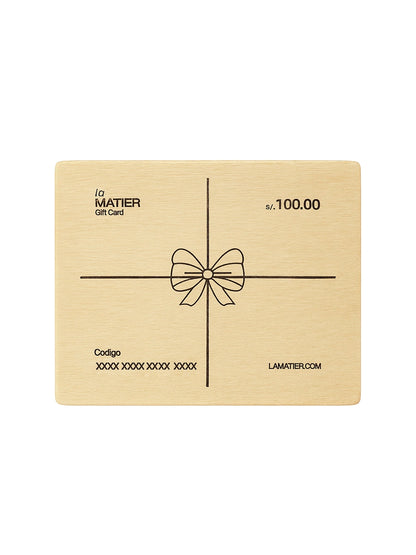 Gift Card La Matier