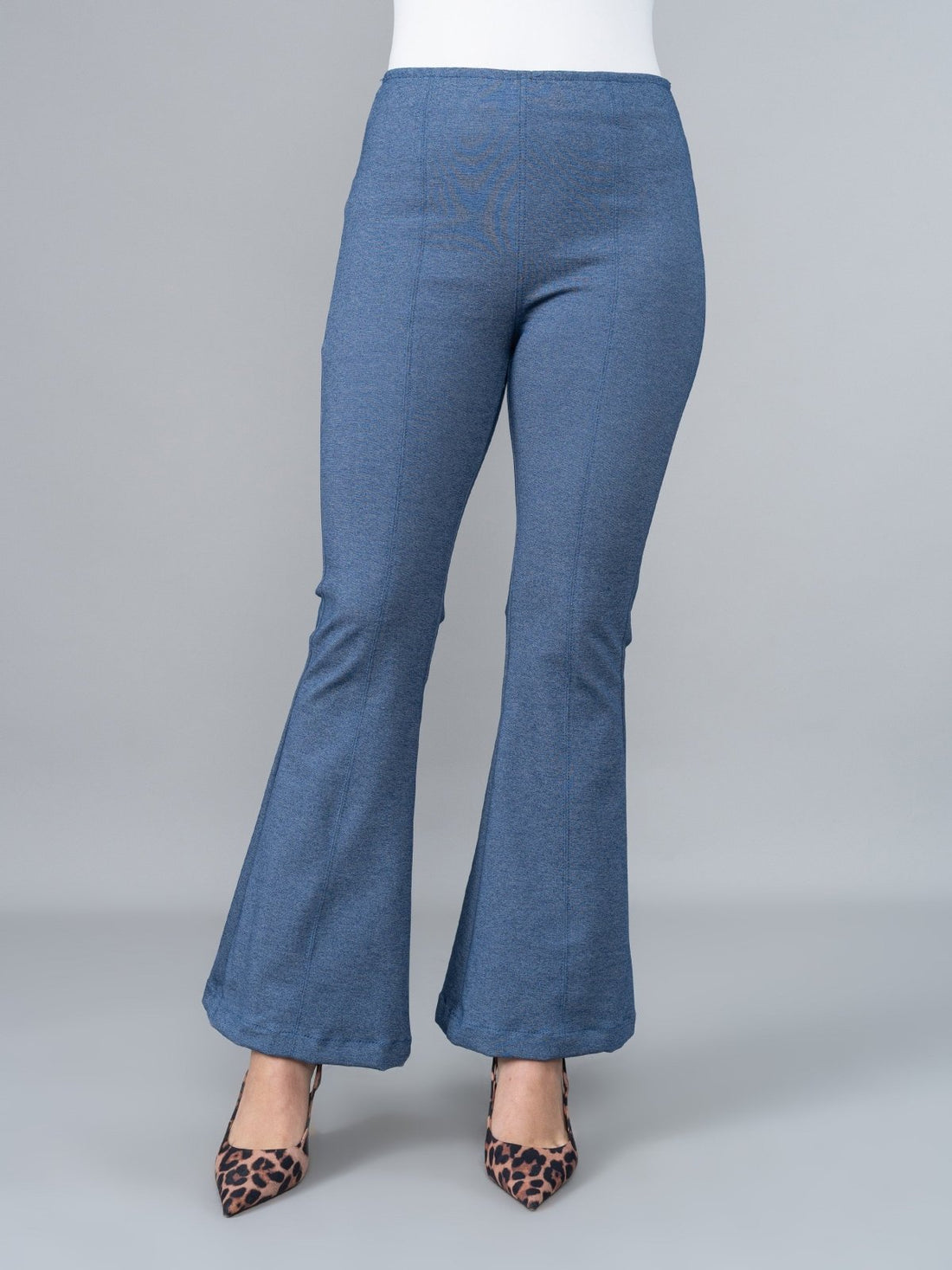 Pantalón Tamara en Chambray - Pantalon de La Matier