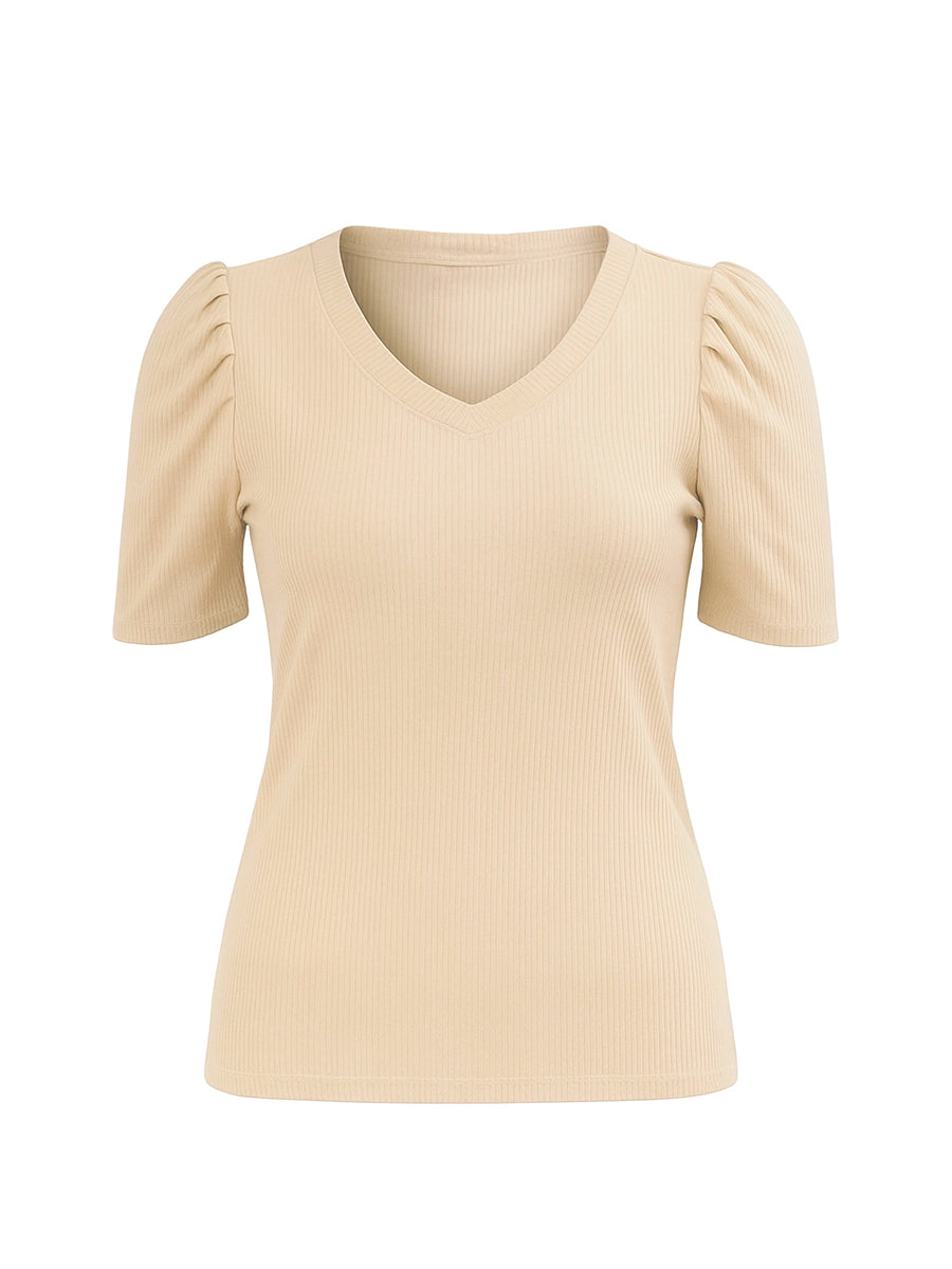 Polo Donna Beige