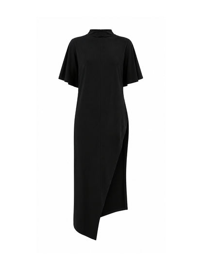 Polo Asimétrico Milano Negro