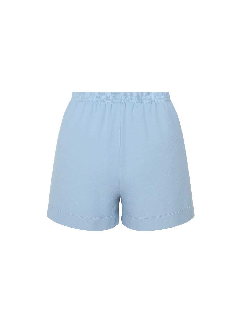 Short Básico Celeste