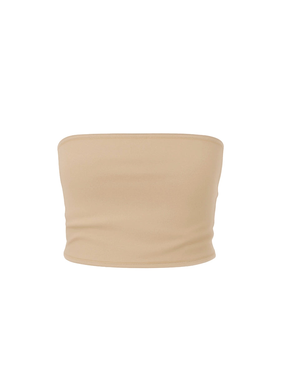 Top Strapless Beige
