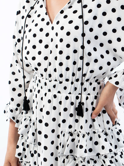 Vestido Corto Alma Polka