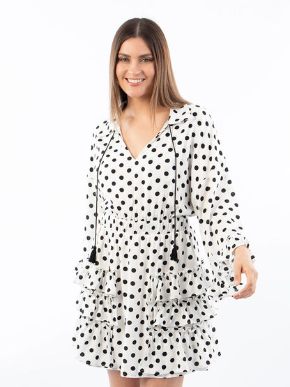 Vestido Corto Alma Polka