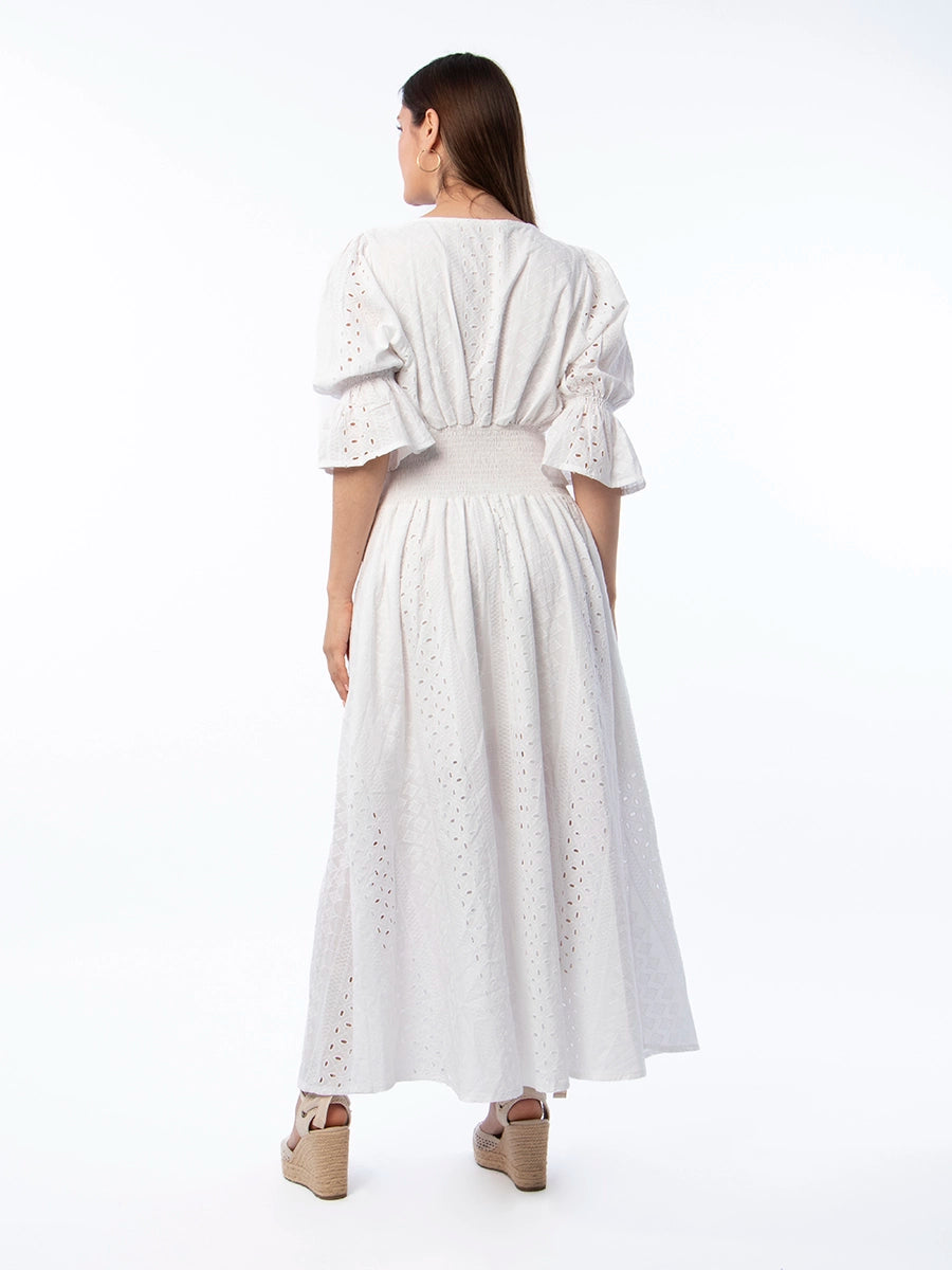 Vestido Broderie Alma