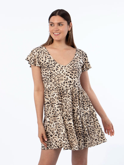 Vestido Flavia Animal Print