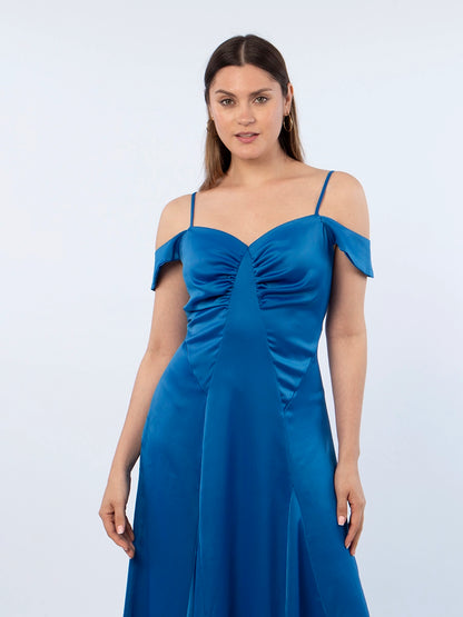 Vestido Georgina Azul