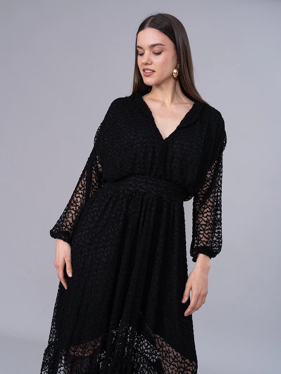 Vestido Lua negro - Vestido de La Matier