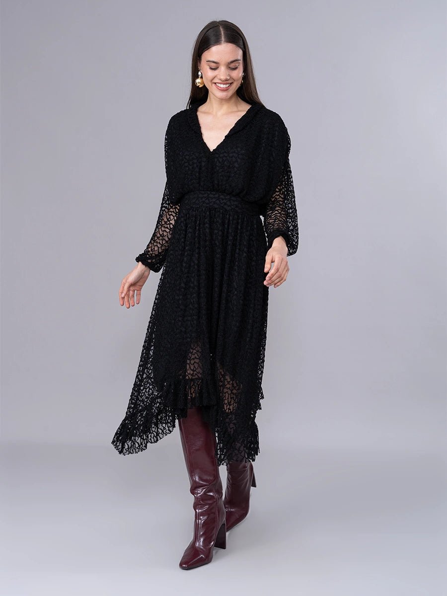 Vestido Lua negro - Vestido de La Matier