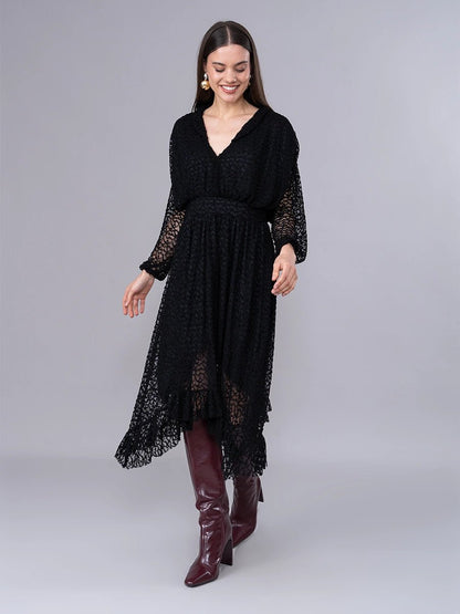 Vestido Lua negro - Vestido de La Matier