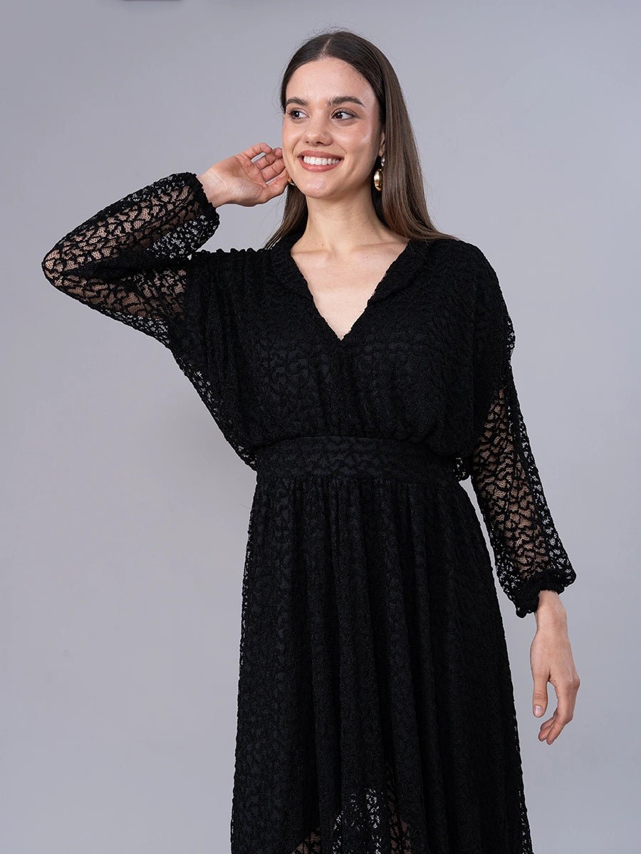 Vestido Lua negro - Vestido de La Matier