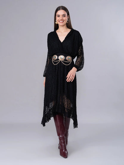 Vestido Lua negro - Vestido de La Matier