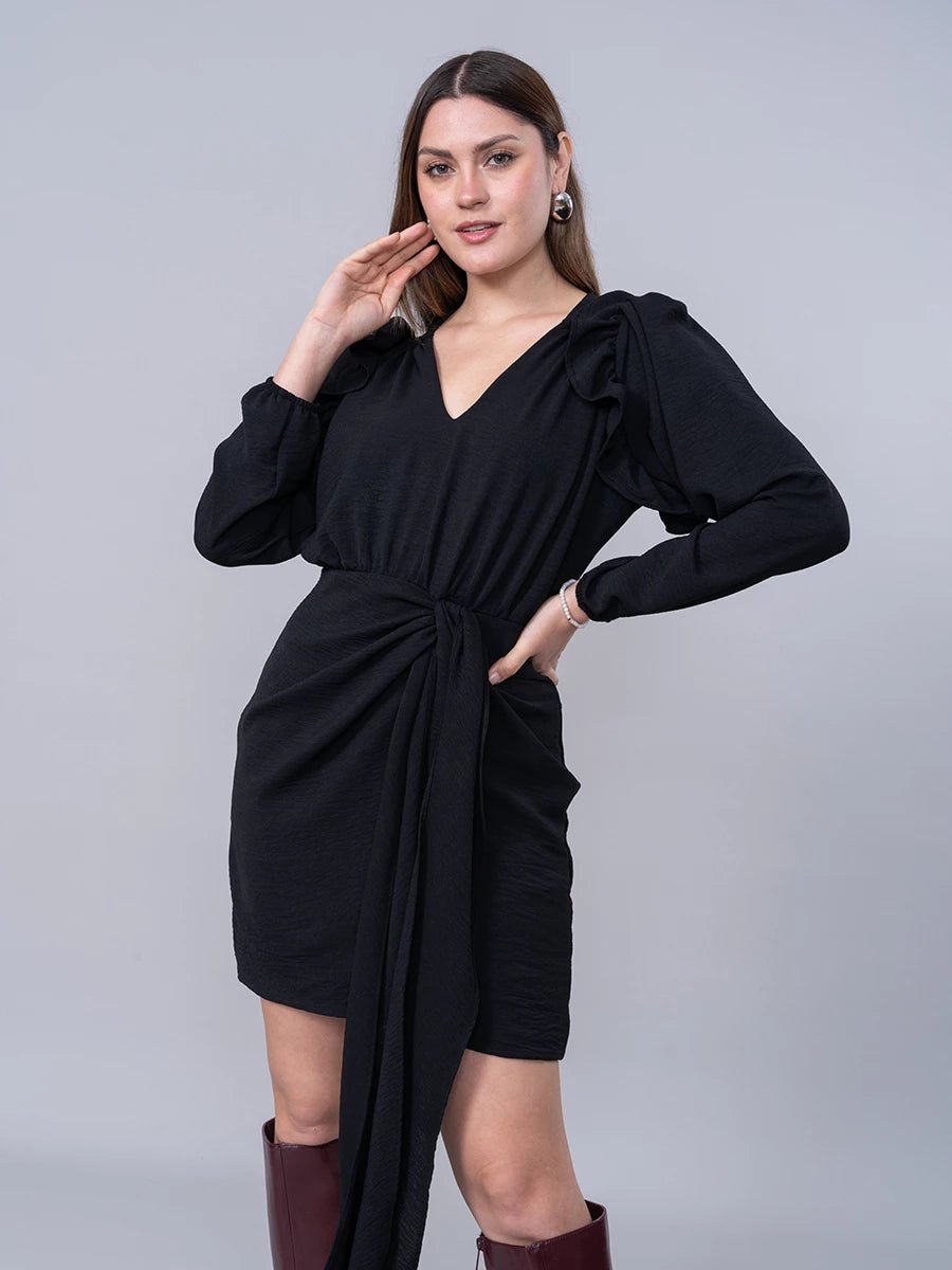 Vestido Romi Negro - Vestido de La Matier