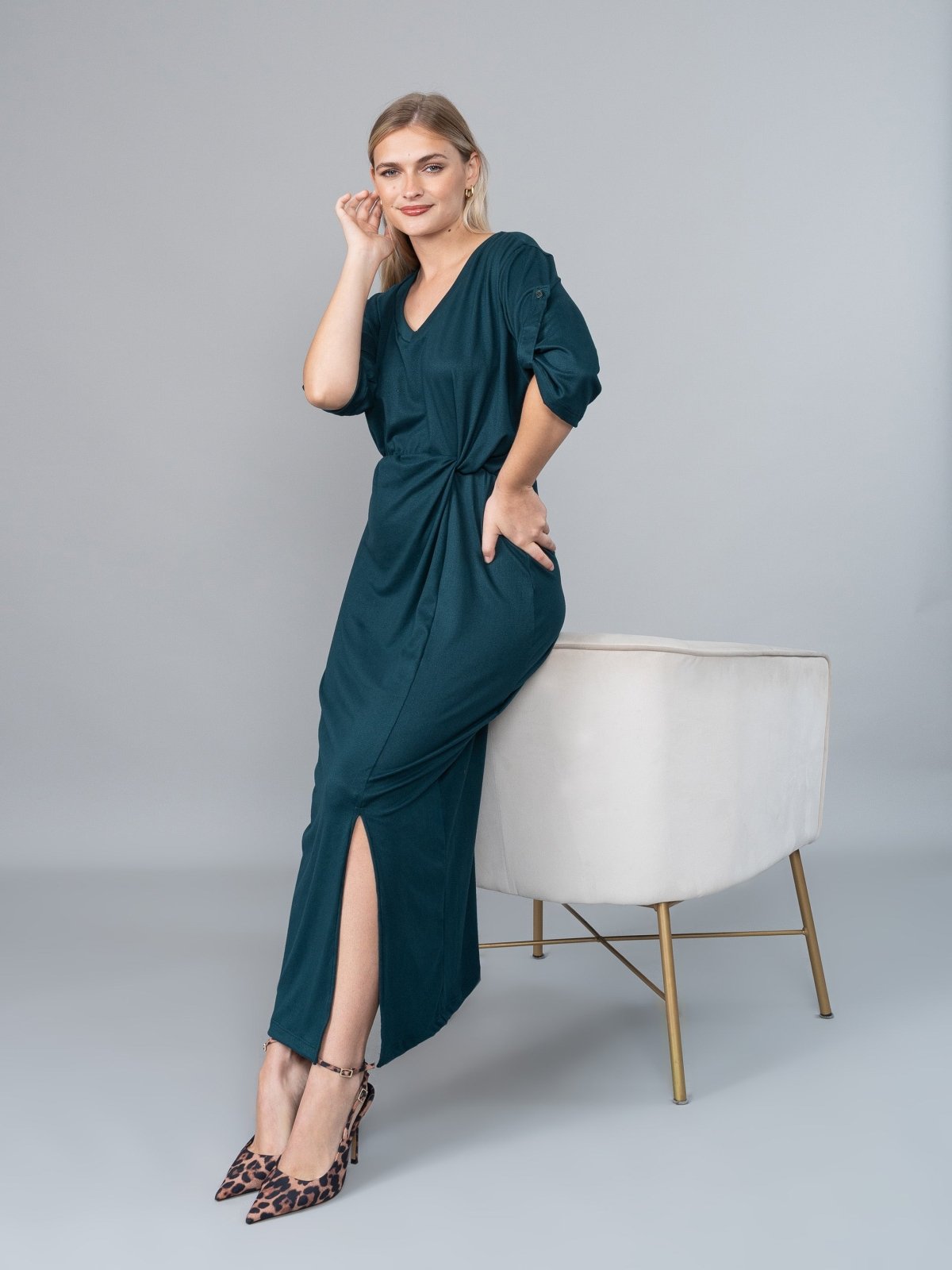 Vestido Vera Esmeralda en Tuvalu - Vestido de La Matier