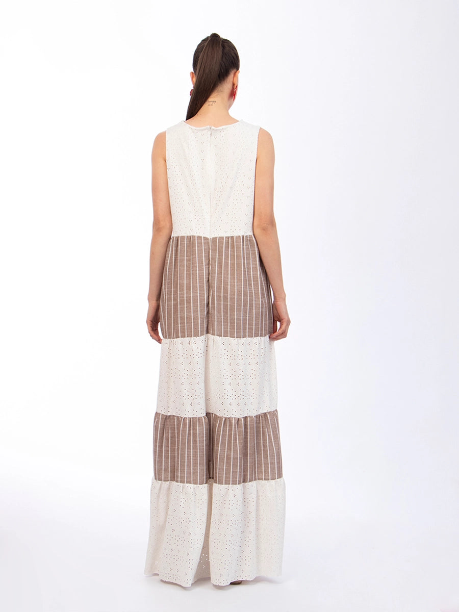 Vestido Alejandra Beige