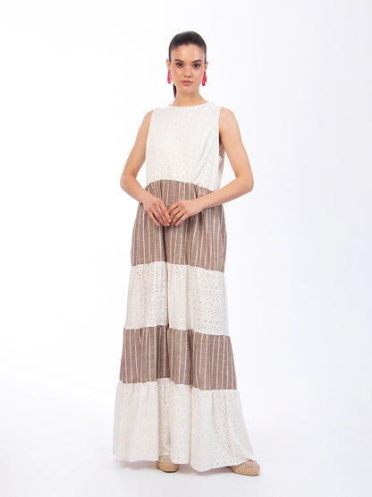 Vestido Alejandra Beige