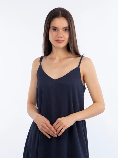 Vestido María Fe Navy