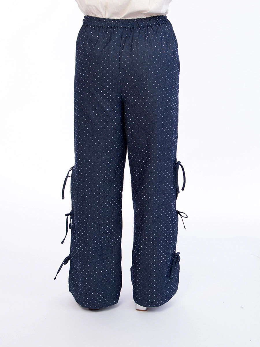 Pantalón Letty  Chambray de Brillos